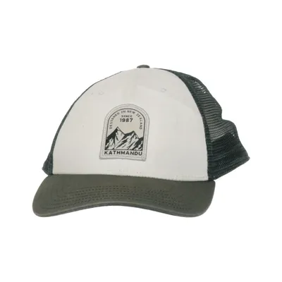 Casquette de camionneur (Blanc, Noir, Vert) de Kathmandu Coton, Polyester