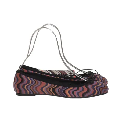Ballerina's (Lila, Meerkleurig) van Missoni Lindex Leer