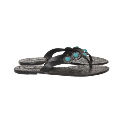 Flip-flops (Brown, Black, Turquoise) from Bassano