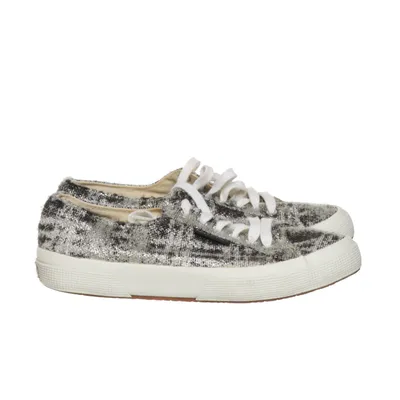 Chaussures en toile (Argent) de Superga