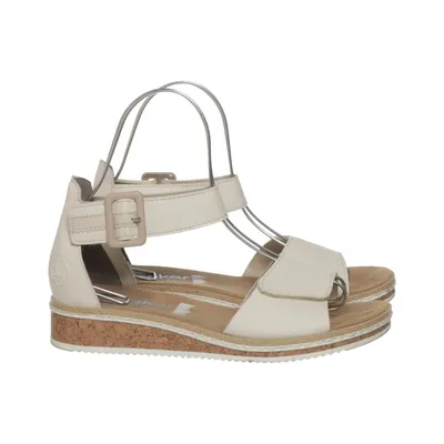 Sandaler (Beige) från Rieker Antistress Skinn