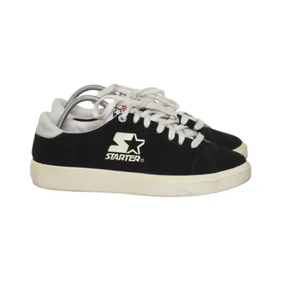 Sneakers (Black, White) from Starter Black Label Leather