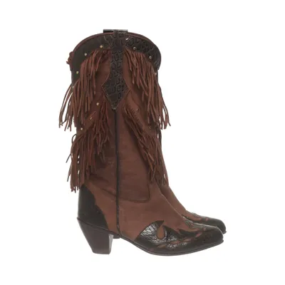 Cowboyboots (Brun, Svart)