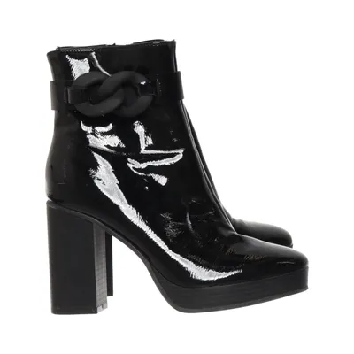 Bottes à talons (Noir) de Sprox Cuir