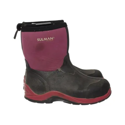 Rubber boots (Black, Pink) from Sulman