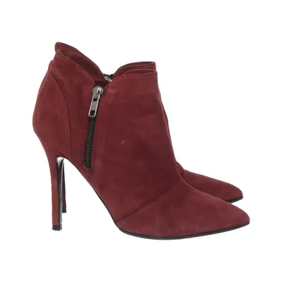Bottes à talons (Rouge) de Rizzo Cuir