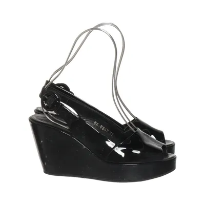 High heel sandals (Black) from Walter Steiger Leather