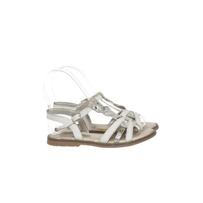 Sandals (White, Silver) from Puccetti