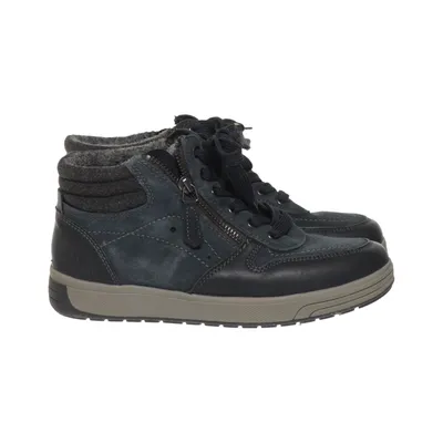 Laced boots (Blue, Gray) from Medicus
