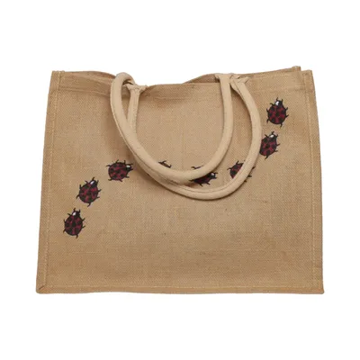 Tygpåse (Beige, Flerfärgad)