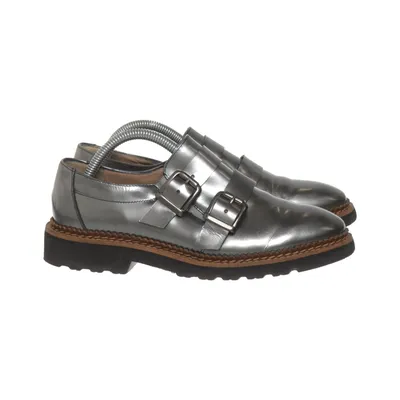 Chaussures à boucles (Argent) de Pura Lopez Cuir