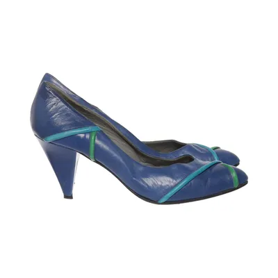 Pumps (Blue, Multicolored) from Chantal Leather