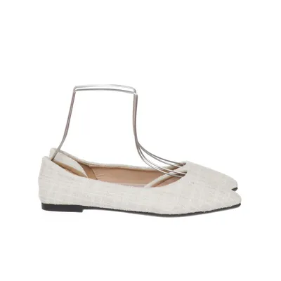 Ballerinasko (Hvid, Beige) fra Fashion