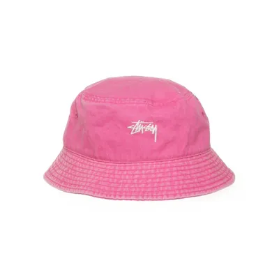 Bucket hat (Pink) from Stüssy Cotton