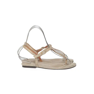 Sandaler (Beige, Guldfärgad) från Anonymous Copenhagen