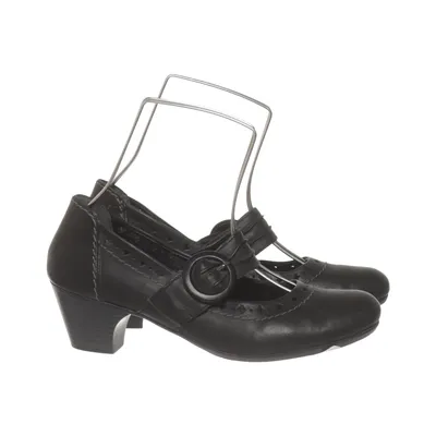 Sandales à talons hauts (Noir) de Rieker Antistress Cuir