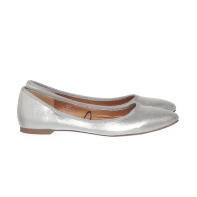 Ballet flats (Silver) from H&M