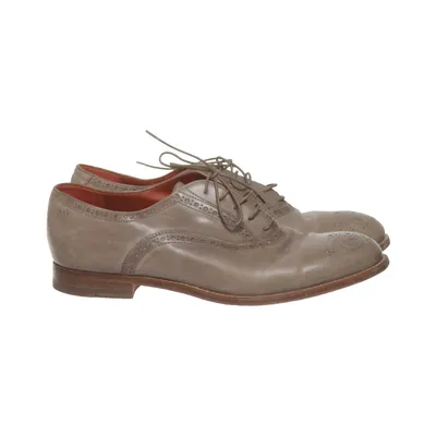 Richelieus (Gris) de Santoni Cuir