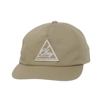 Casquette de baseball (Beige) de Obey Coton, Polyester