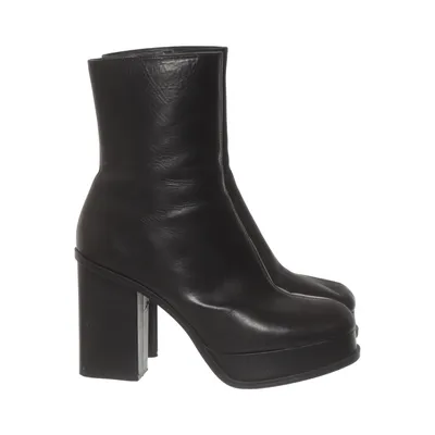 Laarzen met hak (Zwart) van Zara Woman