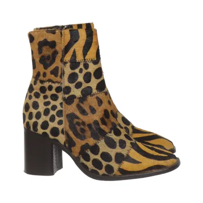 Bottes à talons (Jaune, Noir, Multicolore) de ASOS Shoes Cuir