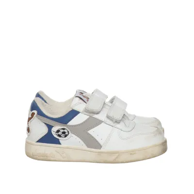 Chaussons de gymnastique (Blanc, Bleu, Gris) de Diadora