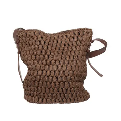 Handväska (Brun) från Lindex Polyester, Polyuretan