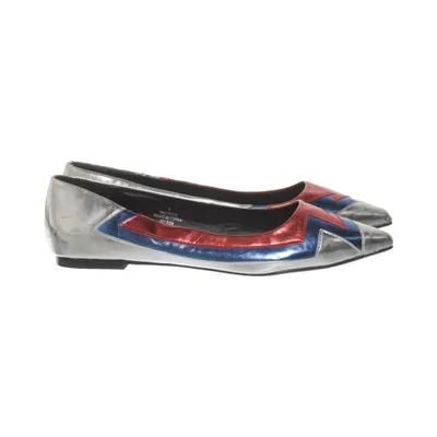 Ballet flats (Silver, Red, Blue) from ASOS