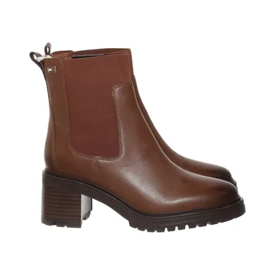 Chelsea boots (Brun) fra Tommy Hilfiger Læder