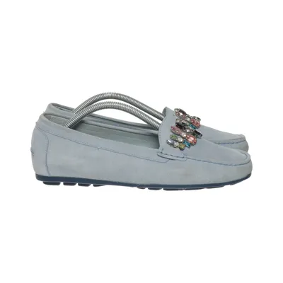 Mocassins (Blauw, Meerkleurig) van Frövi Suède