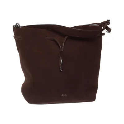Schoudertas (Bruin) van Lauren Ralph Lauren Leer