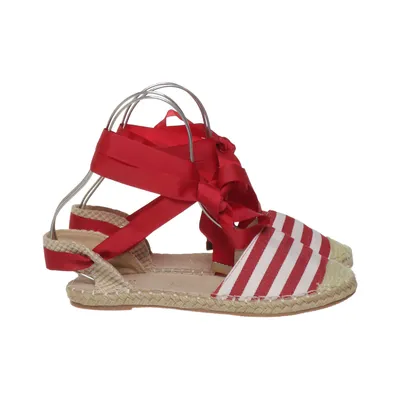 Espadrilles (Rood, Wit, Beige) van Vices Leer