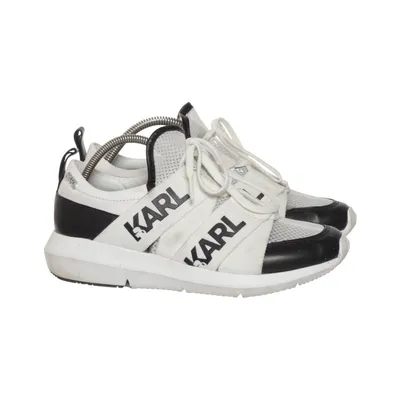 Sneakers (Vit, Svart) från Karl Lagerfeld Skinn