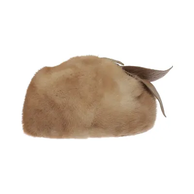 Pillbox hoed (Beige)