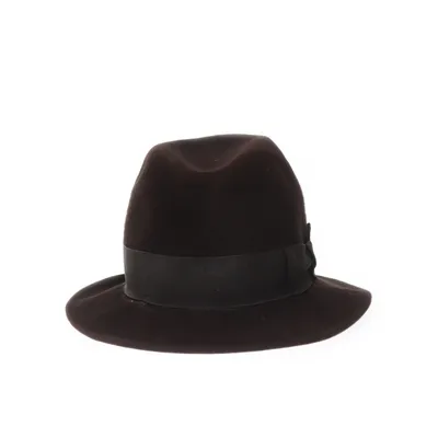 Fedora hoed (Bruin) van Rockel
