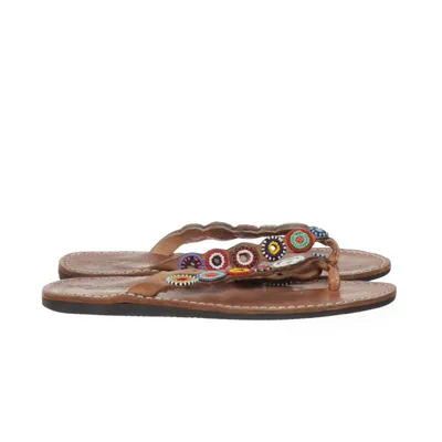 Flip-flops (Brown, Multicolored) from Laidback London