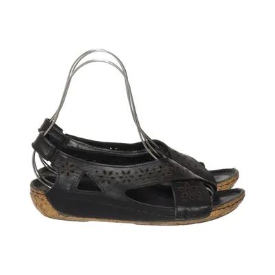 Sandales (Noir) de Charlotte of Sweden Cuir