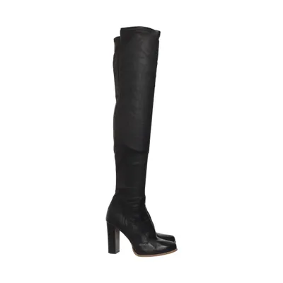 Boots (Black) from Zara Woman Leather
