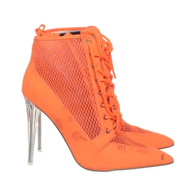 Bottes à talons (Orange) de Public Desire