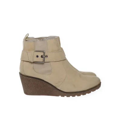 Enkellaarzen (Beige) van Vox Shoes