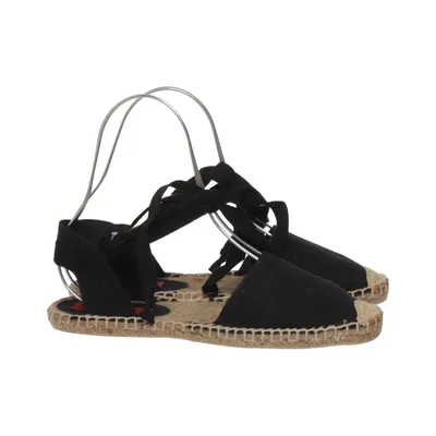 Espadrilles (Zwart) van London Rebel Leer