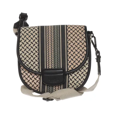 Skuldertaske (Sort, Beige, Flerfarvet) fra Lala Berlin