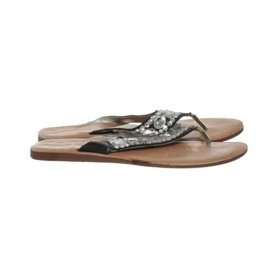 Flipflop (Svart, Brun) från Plain Vanilla Skinn