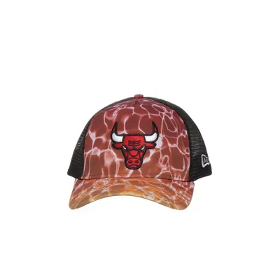 Truckerkeps (Röd, Svart, Orange) från New Era Polyester