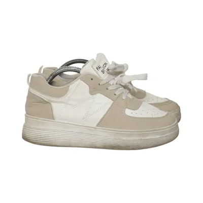 Sneakers (Beige, Hvid) fra Fashion Sport