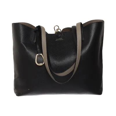Handbag (Black, Beige) from Lauren Ralph Lauren