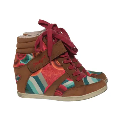 Laced boots (Brown, Multicolored) from Desigual
