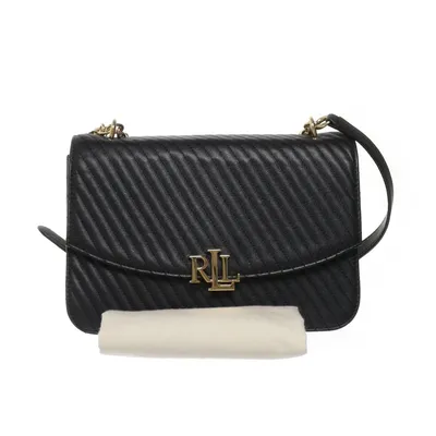 Schoudertas (Zwart) van Lauren Ralph Lauren Leer