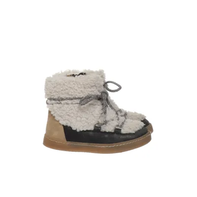 Laced boots (White, Black) from LMTD