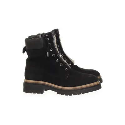 Laced boots (Black) from Copenhagen Shoes Suede